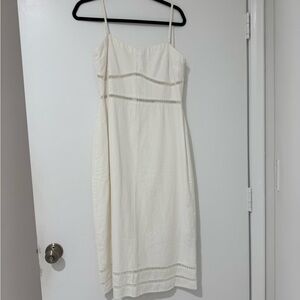 Abercrombie & Fitch Strapless White Dress